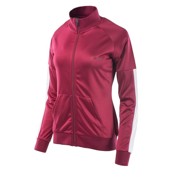 Hi-Tec Dam/Dam Delian Jacka XL Beetroot Röd/Vit Beetroot Red/White XL