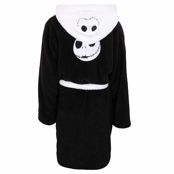 Nightmare Before Christmas Unisex Vuxen Jack Skellington Badrock Black/White L-XL