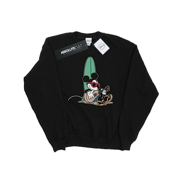 Disney Herr Mickey Mouse Surf And Chill Sweatshirt L Svart Black L