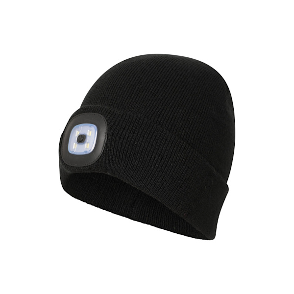Mountain Warehouse Herr Highlands Torch Beanie One Size Svart Black One Size