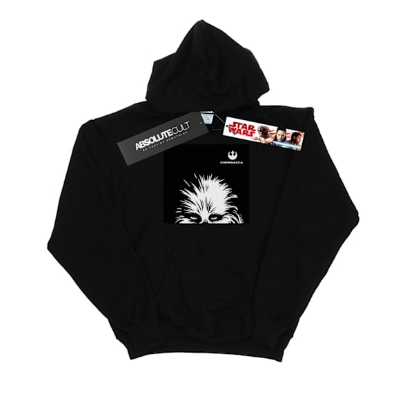 Star Wars Pojkar Chewbacca Look Hoodie 7-8 År Svart Black 7-8 Years