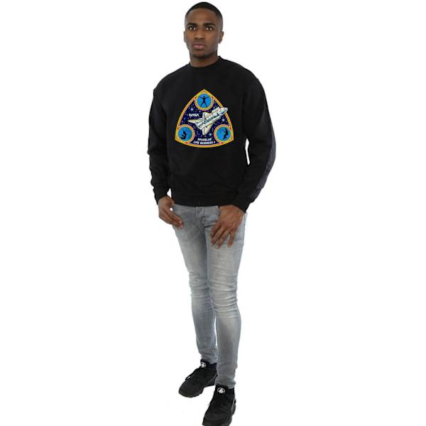 NASA Classic Spacelab Life Science Sweatshirt S Svart Black S