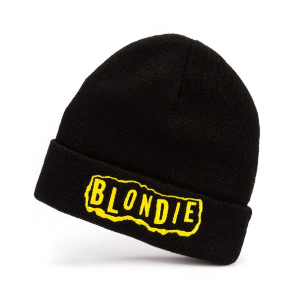Blondie Logo Beanie One Size Svart Black One Size