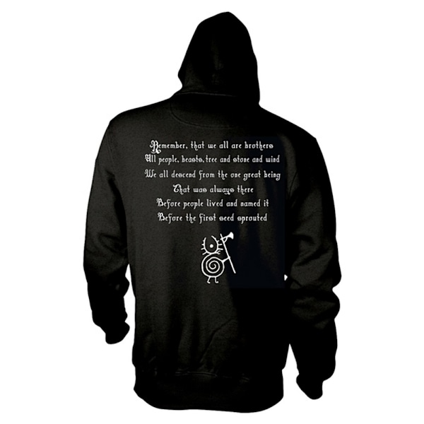 Heilung Unisex Vuxen Remember Hoodie L Svart Black L