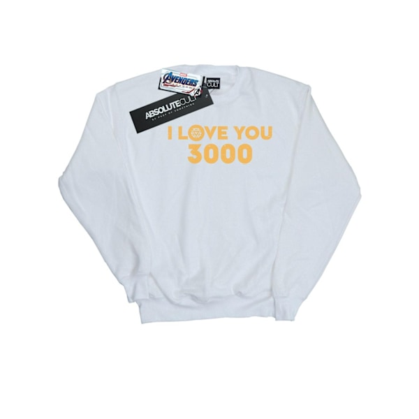 Marvel Pojkar Avengers Endgame Jag Älskar Dig 3000 Arc Reactor Tröjor White 12-13 Years