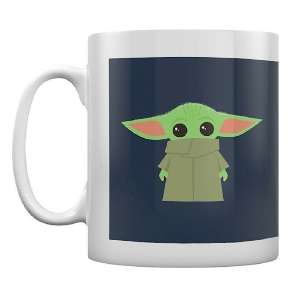 Star Wars: The Mandalorian Illustration Mug One Size Blå/Grön Blue/Green One Size