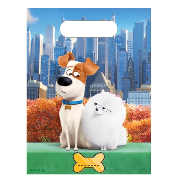 The Secret Life Of Pets Karaktärspåsar (6-pack) En S Multicoloured One Size