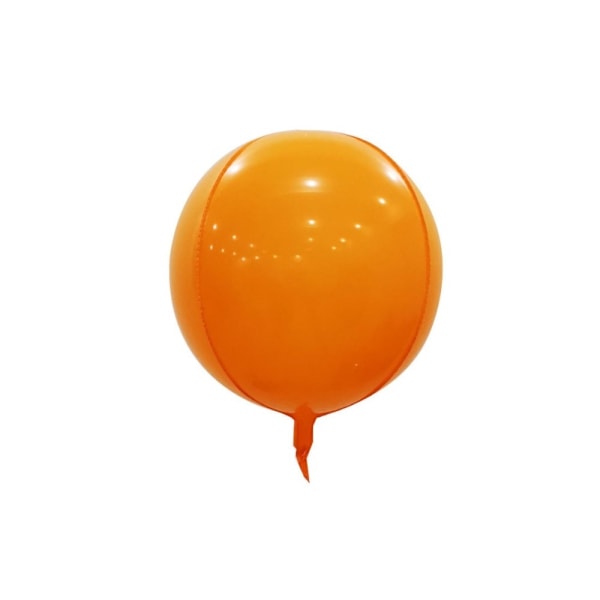 Realmax Macaron 4D Ballong En Storlek Orange Orange One Size