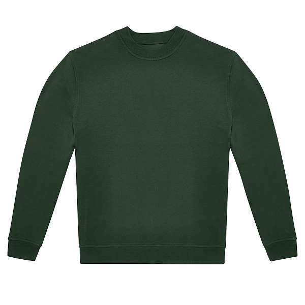 B&C Unisex Vuxen ID.222 Sweatshirt med Rund Hals XS Skogsgrön Forest Green XS