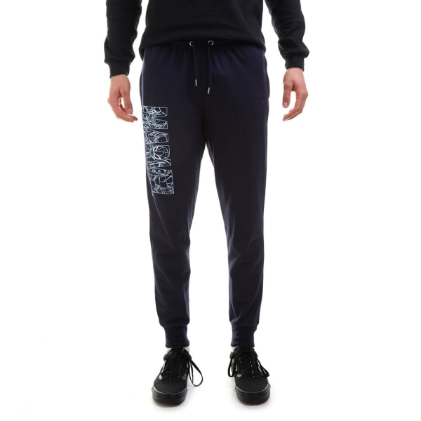 Marvel herr Outline Joggingbyxor M Svart Black M