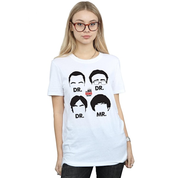 The Big Bang Theory Dam/Damer Läkare Och Mr Cotton Boyfrie White XXL