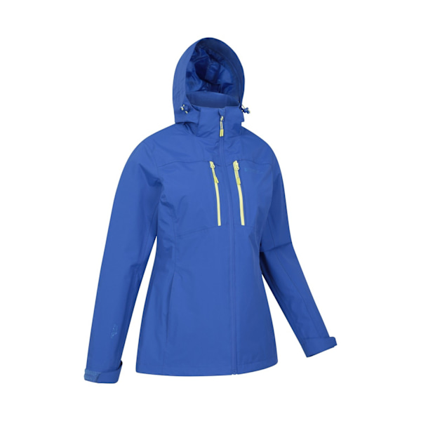 Mountain Warehouse Damjacka Rainforest II Extreme Vattentät för Kvinnor Blue 12 UK