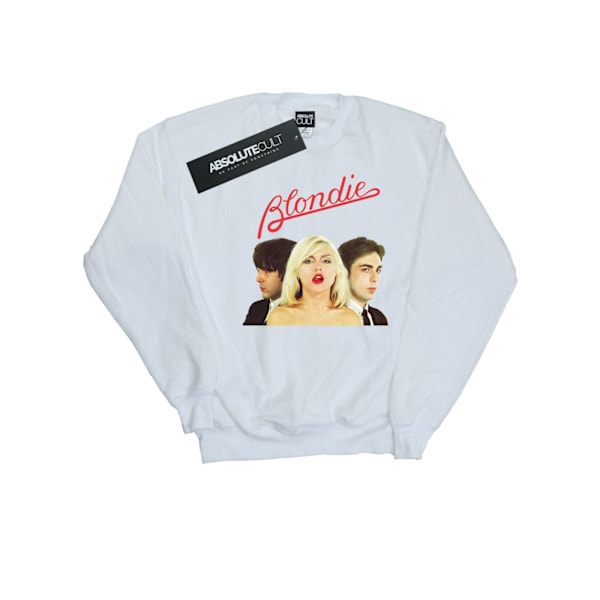 Blondie Girls Band Trio Sweatshirt 9-11 år Vit White 9-11 Years