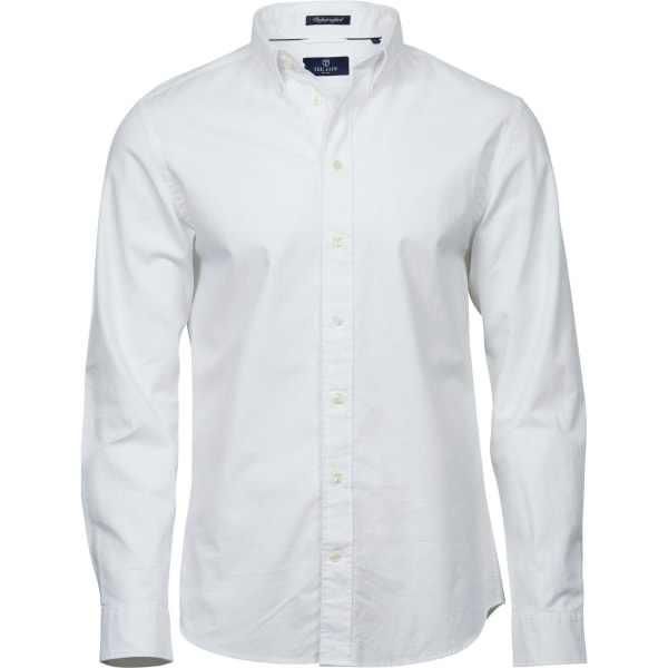 Tee Jays Mens Perfect Oxford Shirt 4XL Vit White 4XL