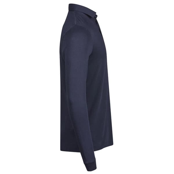 Tee Jays Herr Prima Långärmad Pikétröja L Marinblå Navy L