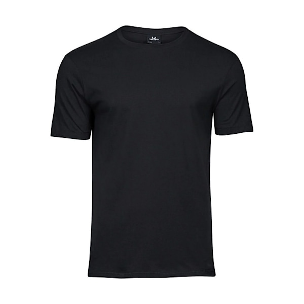 Tee Jays Herr Luxury Bomull T-shirt M Svart Black M