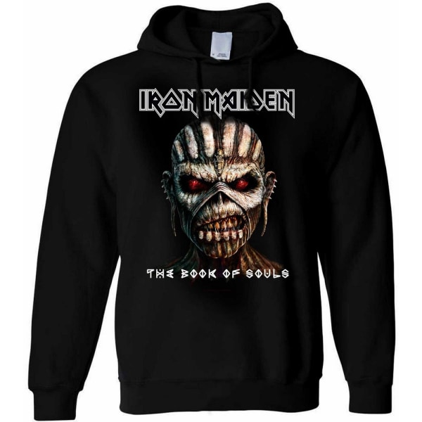 Iron Maiden Unisex vuxen The Book Of Souls Pullover Hoodie S Bl Black S