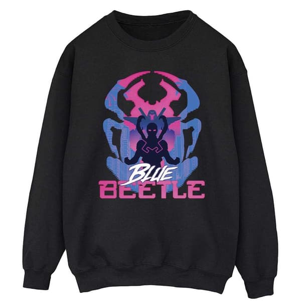 Blue Beetle Herr Pose Tröja S Svart Black S