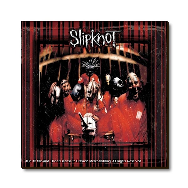 Slipknot Neighbourhood Kylskåpsmagnet One Size Svart/Röd Black/Red One Size