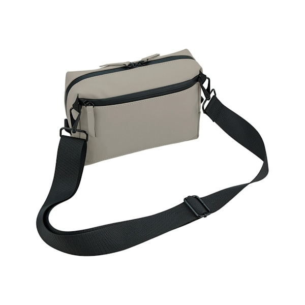 Bagbase Matt PU-belagd crossbodyväska One Size Nude Pink Nude Pink One Size