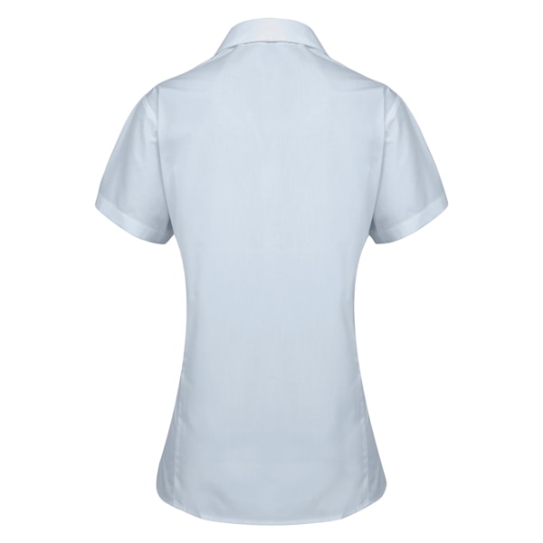 Premier Dam/Damer Supreme Heavy Poplin Kortärmad Arbetsskjorta Light Blue 24