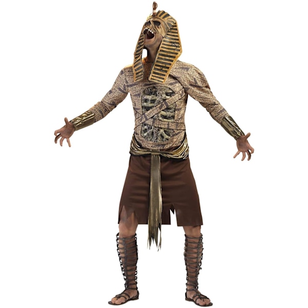 Smiffys Zombie Farao Kostymset Herr M Guld Gold M