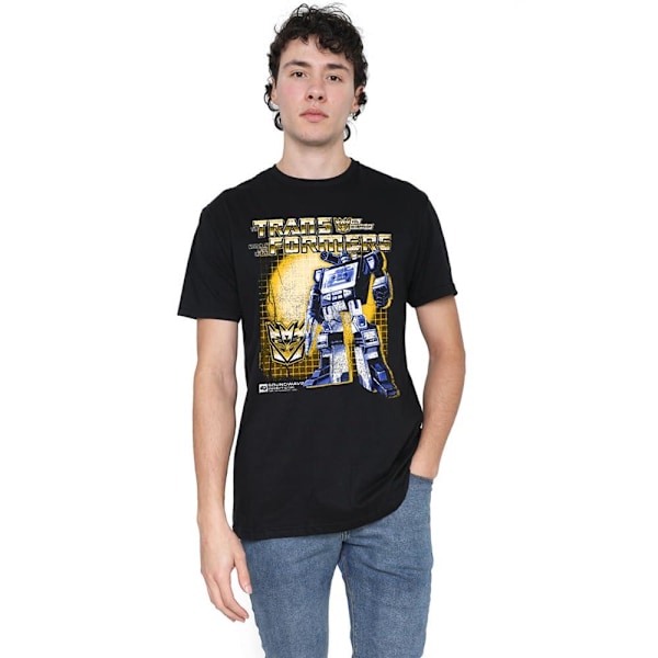 Transformers Soundwave 40-års T-shirt för män L Svart Black L
