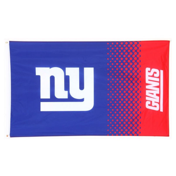 New York Giants NFL Fade Flag One Size Blå/Röd Blue/Red One Size