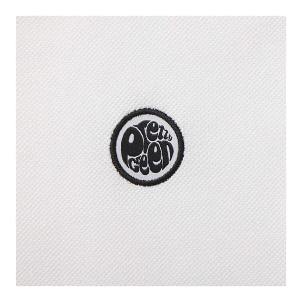 Pretty Green Pikétröja i bomull för män L Vit White L