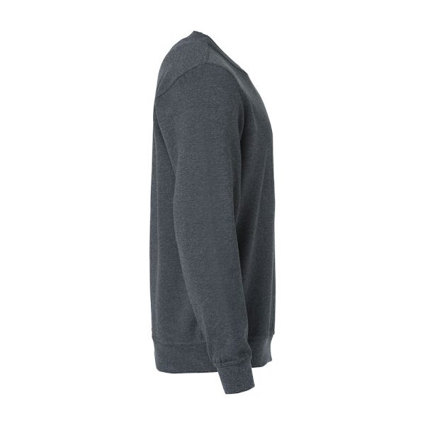 Clique Unisex Vuxen Basic Rund Hals Sweatshirt M Antracit Melange Anthracite Melange M