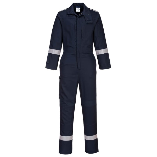 Portwest Unisex Adult Bizflame Plus Stretch Overall S Marinblå Navy S