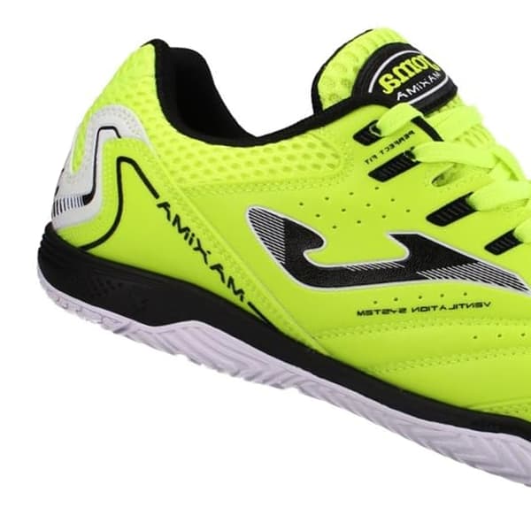 Joma Herr Maxima Förstärkta Tå Inomhusfotbollsskor 7.5 UK Fl Fluorescent Yellow/Black 7.5 UK