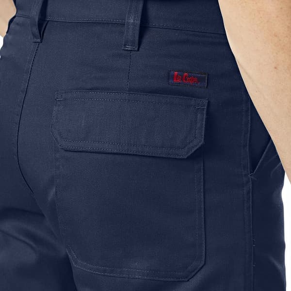 Lee Cooper Herr Enfärgade Cargobyxor 40S Marinblå Navy 40S