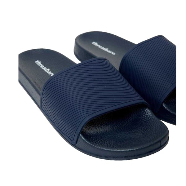 Threadbare Arlo Herrtofflor 10 UK Marinblå Navy 10 UK