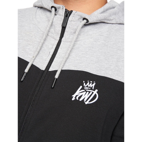 Kings Will Dream Teso Hoodie M Svart/Grå Black/Grey M