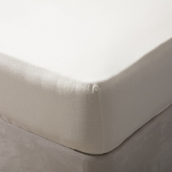 Belledorm Borstad Bomull Extra Djup Dra-på-lakan Kingsize Cream Cream Kingsize