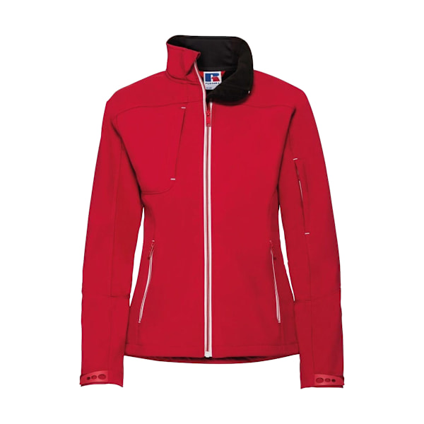 Russell Dam/Kvinnor Bionic Softshell Jacka XS Klassisk Röd Classic Red XS