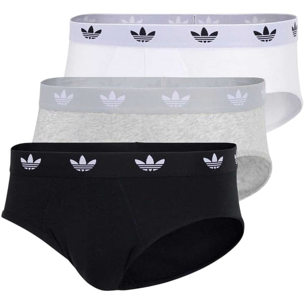 Adidas Herr Flex Comfort Briefs (3-pack) XL Svart/Vit/Grå Black/White/Grey XL