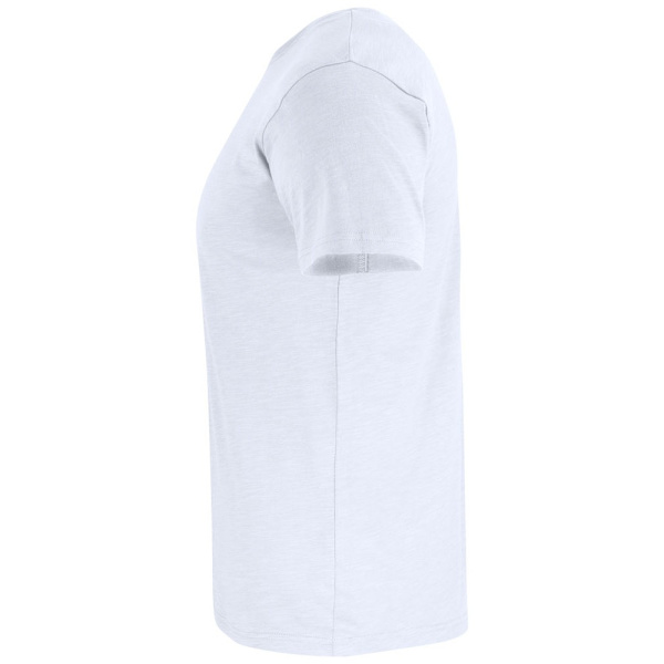 Clique Herr Slub Fitted T-Shirt XL Vit White XL