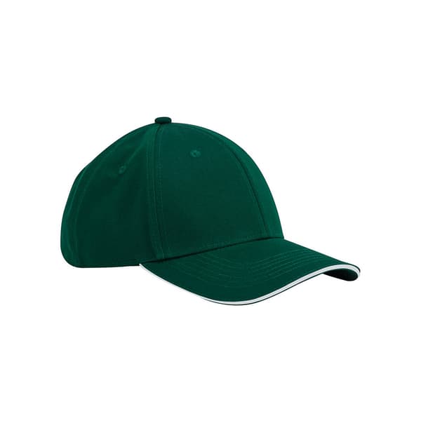 Beechfield Classic 6 Panel Organic Cotton Cap One Size Black Black One Size