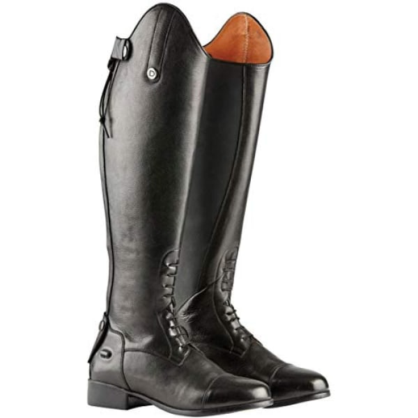 Dublin Dam/Dam Holywell Tall Läder Field Boots 5 UK Wid Black 5 UK Wide Regular