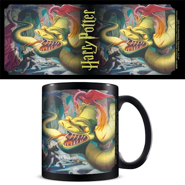 Harry Potter Basilisk Basilisk Mugg En Storlek Svart Black One Size