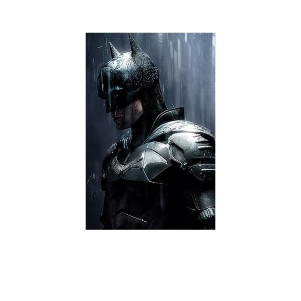 Batman Downpour Poster En Storlek Svart/Grå Black/Grey One Size