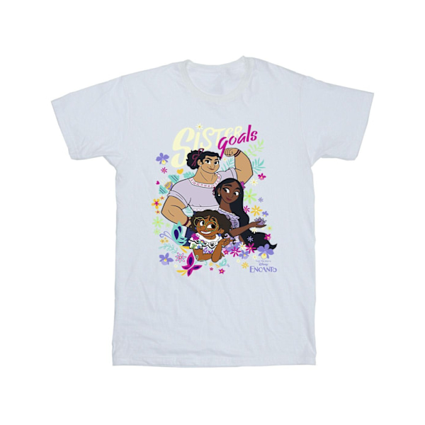 Disney Boys Encanto Sister Goals T-shirt 12-13 år Vit White 12-13 Years
