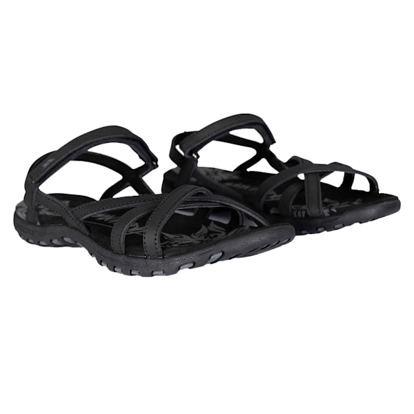Trespass Dam/Dam Kimbra Sandaler 4 UK Svart Black 4 UK