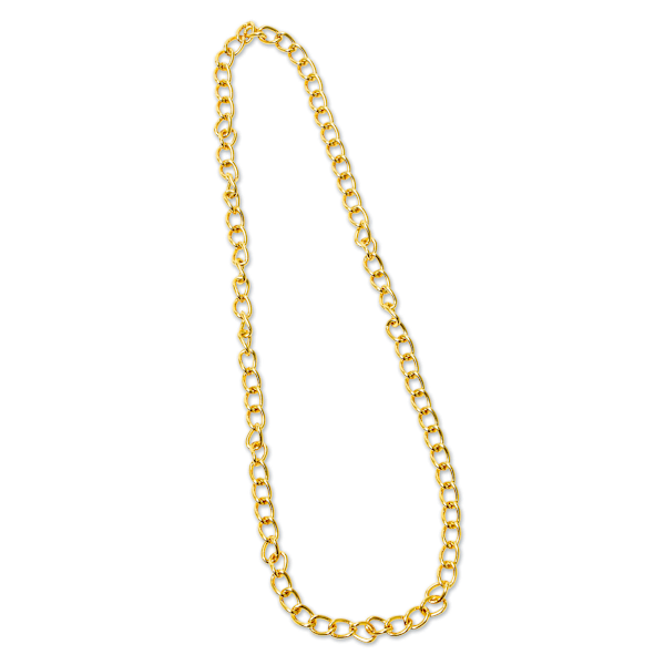 Bristol Novelty Unisex Vuxen Kedja En Storlek Guld Gold One Size