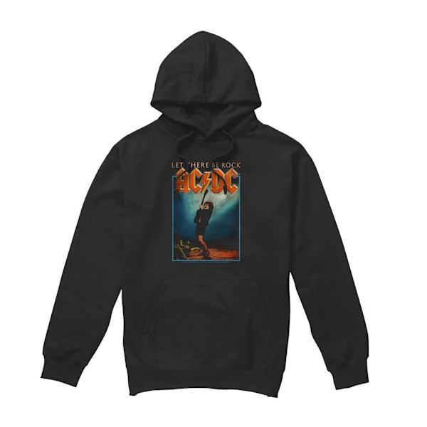 AC/DC Herr Let There Be Rock Hoodie M Svart Black M
