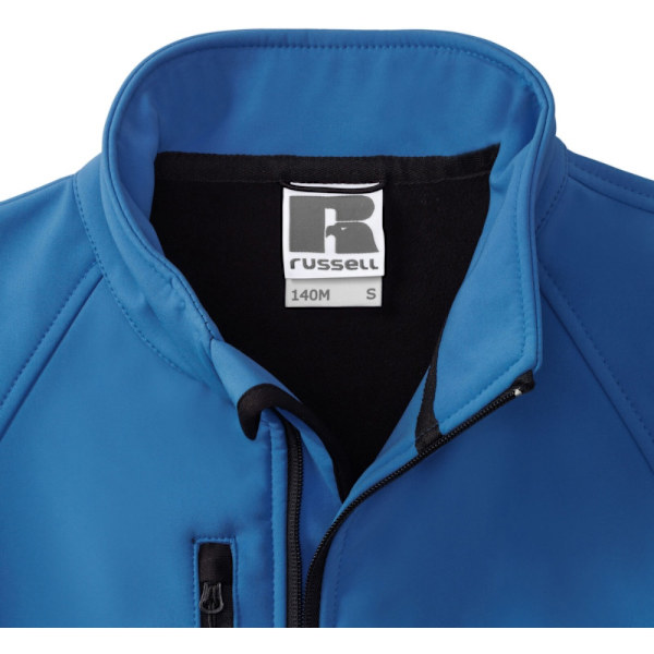 Russell Herr Vattenavvisande & Vindtät Softshelljacka 2XL A Azure Blue 2XL