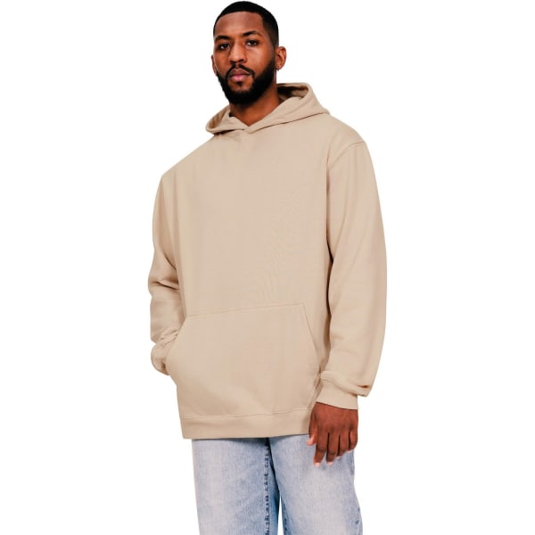 Casual Classics Herr Ringspunnen Cotton Tall Oversized Hoodie M Sa Sand M