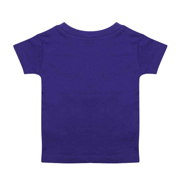 Larkwood Baby Plain T-Shirt 3-4 år Lila Purple 3-4 Years